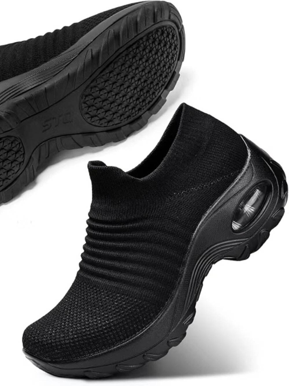 STQ Walking Shoes Women Slip on Sneakers